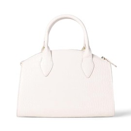 The Drop Women's Jamie Top Handle Bag, Ivory Croc, One Size