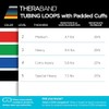 THERABAND Professional Latex Resistance Tubing with Handles For Upper-Body Exercise,