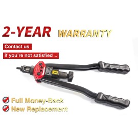 Unbranded Kit de pistola para tuercas de remache Rivnut Tool Nut Setter ajuste de rosca