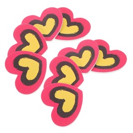 FOMIYES Love Nail File Block 20pcs Fingernail Files Set Manicure Blocks Nail Buffering Tools Safe for