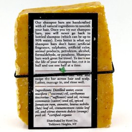 Taconic Shave Bay Ron Shampoo Bar - All Natural / Artesanal