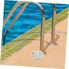 BESPORTBLE 2pcs Pool Ladder Caps Bumper Protectors for Pool Safety