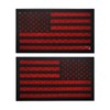EmWoot 2PCS America American Flag Patches IR Infrared Reflective Patch