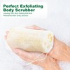 Natural Loofah Exfoliating Sponge for Shower, Body Scrubber Bath Sponge