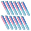 LALAFINA 24pcs Sided Nail File Professional Nail Art Tools for