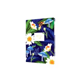 Collins 'Down the Garden Path' 14 Month Planner, July 2025-August 2026 Week-to-View Diary, A5 Hard Cover, Navy