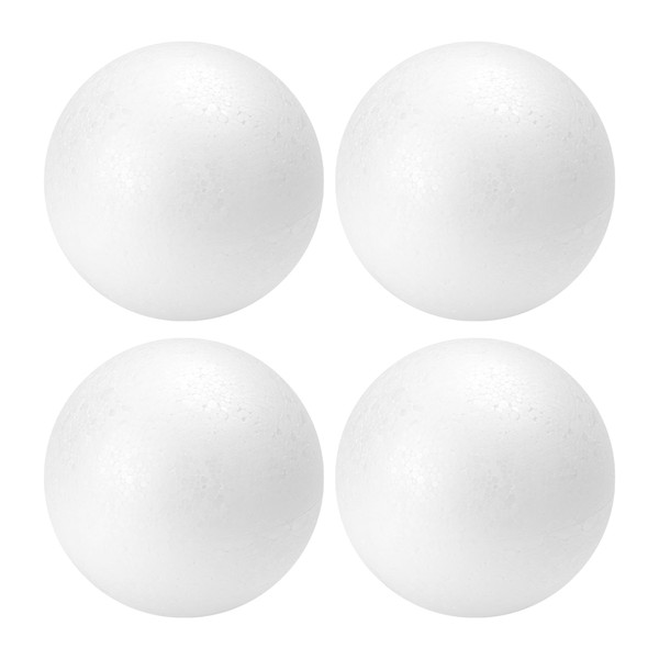 TFARC FOAM 4 Pack 4 Inch Foam Balls for Crafts,