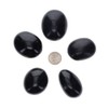 BLACK TOURMALINE Palm Stone 2 Inch With Security And Stability