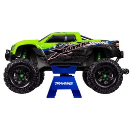 Traxxas 8797 Blue Aluminum X-Truck Stand for X-Maxx and XRT