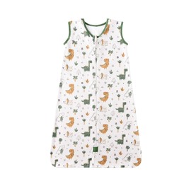 TADO MUSLIN Baby Sleep Sack 12-18 Months Wearable Blanket for Baby 100% Cotton 2-Way Zipper YKK 0.5 TOG Toddler Sleep Sack, Soft Lightweight Sleep Sacks