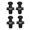 Ramor Strutz Four Black Ball Stud Bolts for Gas Struts,