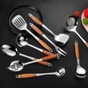 304 Stainless Steel Cooking Utensils Set,9PCS Metal Kitchen Utensils Set