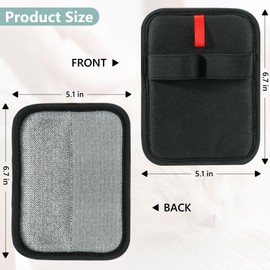 TEHAYSH Pet Hair Removal Glove - Reusable Electrostatic Dog/Cat Hair Remover Mitt & Pet Grooming Gloves for Couch, Carpet, Furniture - Upgraded Electrostatic Dog Hair Glove Tool (1 PCS)