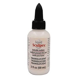 Polyform ALSB02 Sculpey Translucent Liquid, 2-Ounce (2 Pack)