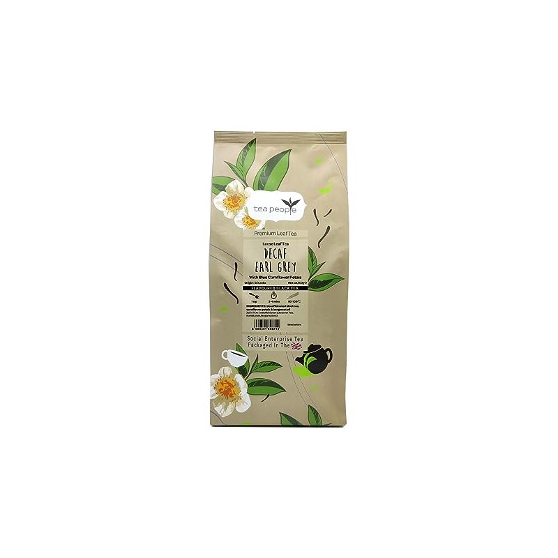 Tea People Decaf Earl Grey, 500 g Loose Leaf Tea