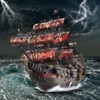 Piececool 3D Metal Puzzles for Adults, Red Queen Anne's Revenge