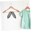Mobestech 50pcs Sponge Padded Hangers Anti-Skid Foam Cover Suit Protector