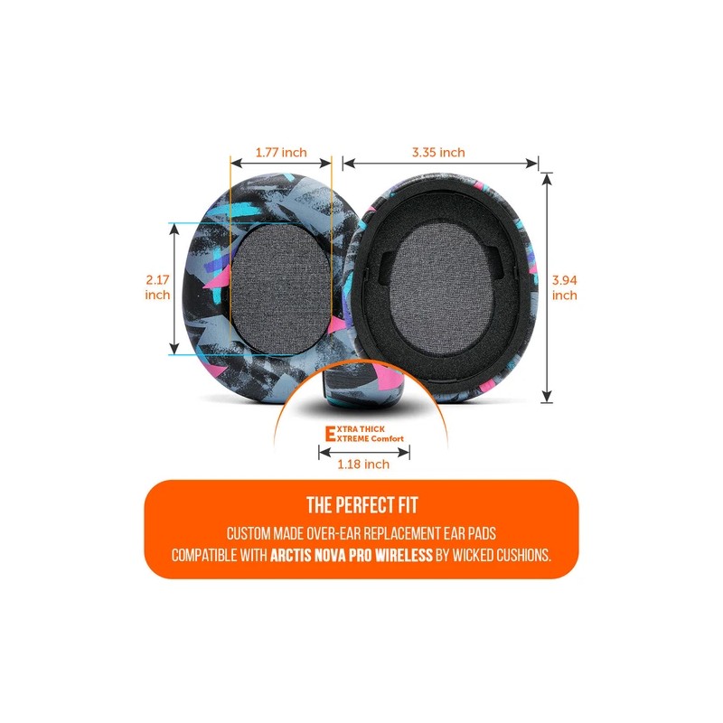 Multiple Brands Upgraded Arctis Nova Pro Wireless Earpads - 90s