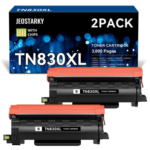 Jeostarky Jeostarky Compatible TN830XL Toner Replacement for Brother TN830XL TN830