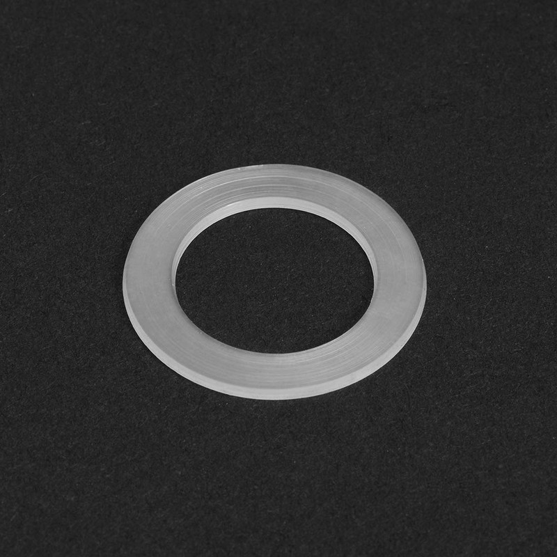 sourcing map Nylon Flat Washers M18 27mm OD 18mm ID