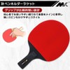 Table Tennis Racket, Beginner, Intermediate, Shake, Carbon Case, Pen, Double-Sided,