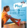 Nasara Plus Kinesiology Tape for Athletes, 5 cm x 5