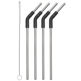 S'well 12500-A19-31401 Stainless, One Size Food and Drinks Cold and Hot-with No Condensation-BPA Free Water Bottle, Straw Set