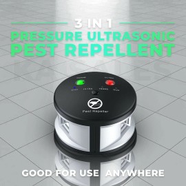 Unbranded 3 in 1 Pressure Ultrasonic Repellent Pest Rat Rodent Repeller Electronic Control