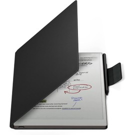 JvKzaen Case for Remarkable Paper Pro Color 11.8”,Slim Hard Back Shell Protective with Pen-Buckle,Smart Magnetic Cover for Remarkable Paper Pro 11.8" Color 2024 Released Tablet Only(Black)