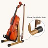 DIDA Ukulele Stand, Violin Stand with bow holder, Foldable Ukulele