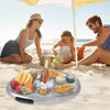 Maxmit Inflatable Drink Holder Float, Floating Drink Holder Pool Drink