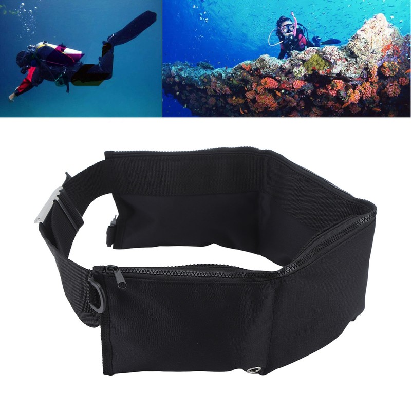 Diving Weight Belt with Pockets Zippered Belt Quick Dry Quick