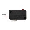 Microwave Oven Door Switch Replacement Part, 16A 125VAC, KW3AT-16 (Downward