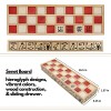We Games Senet Egyptian Board Game – Handcrafted Solid Wood