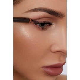 Ethereal Beauty - Eyeliner - Natural Soft Eye Pencil - Bronze - Vegan Soft Intense Kohl Kajal in Metallic Brown for Eye Make-Up 1.49 g