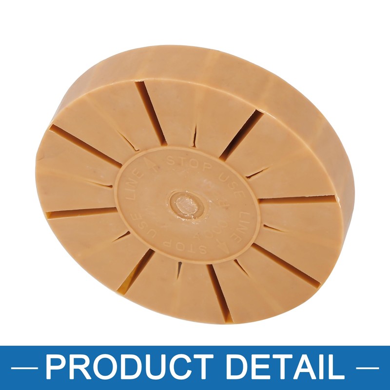 A ABSOPRO 3.5" Car Rubber Eraser Wheel Decal Removal with
