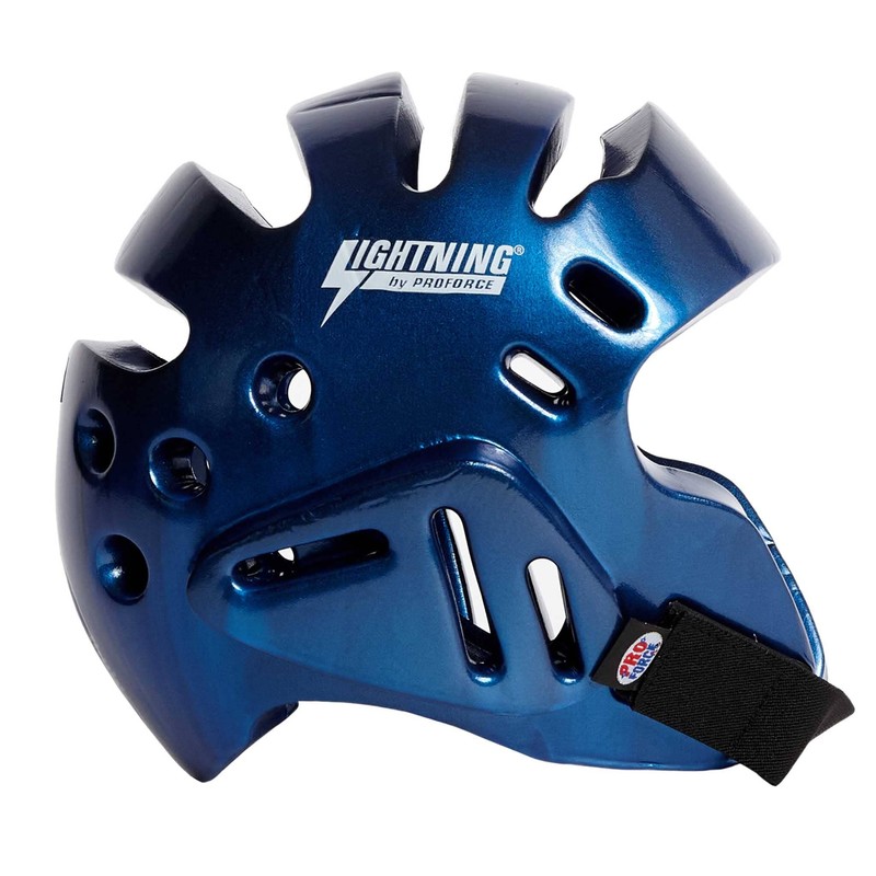 ProForce Lightning Sparring Headgear - Blue - X-Large