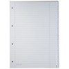 Brunnen 1067907 Notizblock / Collegeblock Student (für Linkshänder, A4, liniert,
