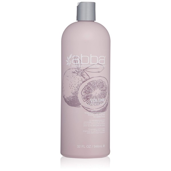 ABBA Volume Conditioner, Grapefruit & Lemongrass, 32 Fl Oz