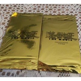 Yu-Gi-Oh The Movie! 2004 Gold Promo - 2 Packs Sealed Pyramid of Light Yugioh