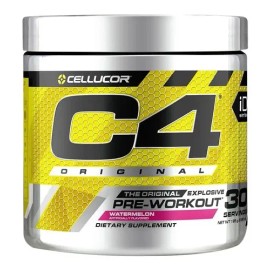 Suplemento Deportivo Cellucor C4 Pre-Workout Sabor Sandía 180g                                                                                        