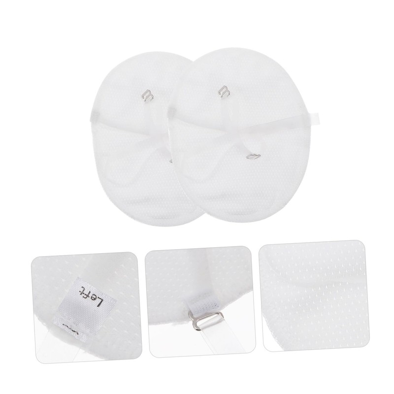 FOMIYES Washable Underarm Sweat Absorbing Pads Cotton Armpit Shields with