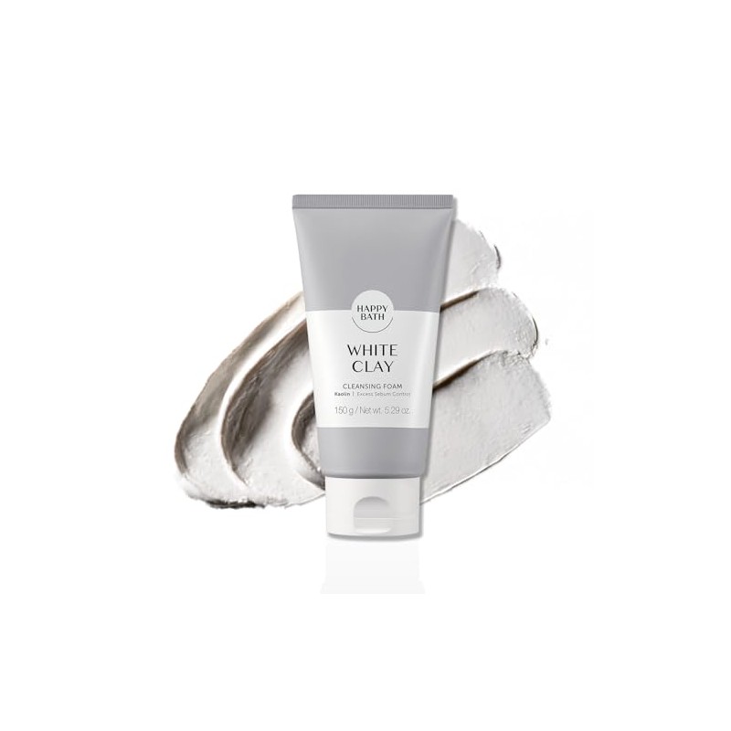 HAPPYBATH 公式 ハッピーバズ ホワイト クレイ クレンジングフォーム 150g