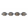 Reed 03507 Set of (4) Hardened Steel HSI6-8 Wheels Fits