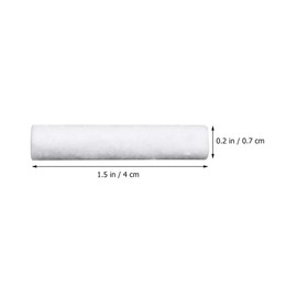 Healifty Pack of 5 Dental Cotton Rolls Made of Natural Cotton with High Absorbency for Children and Adults