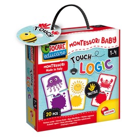 Lisciani 92697 Montessori Baby Touch Logic-Educational Game for Children from 1 to 4 years-92697, Multicolor