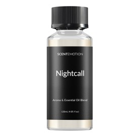 Nightcall Essential Oils for Diffuser, Opulent Resort-Style Aroma, Waterless Diffuser Fragrance Oil for Home| Green Melon, Lily & Jasmine | 4.05 fl oz, 120 mL