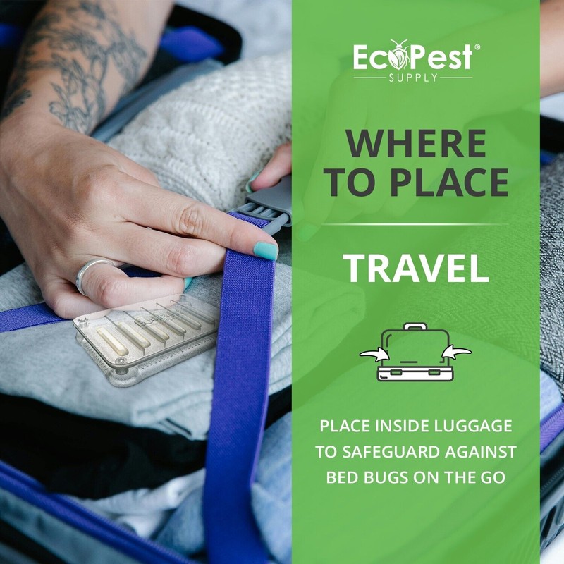 EcoPest Bed Bug Detector - 6 Pack | Early Detection