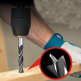 KEWAYO 8 Drills for Drills, Carpentry Drill, Carpentry Drill Bit, 0.1 inch (3 mm), 0.2 inch (4 mm), 0.2 inch (5 mm), 0.2 inch (6 mm), 0.3 inch (7 mm), 0.3 inch (8 mm), 0.3 inch (