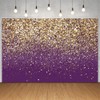ZJRBJB 7x5ft and Gold Glitter Party Backdrop for Birthday Bokeh